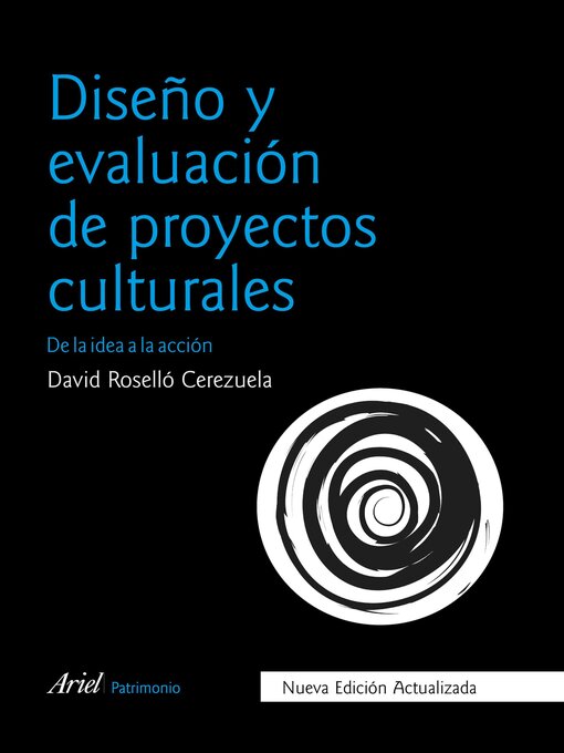 Title details for Diseño y evaluación de proyectos culturales by David Roselló - Available